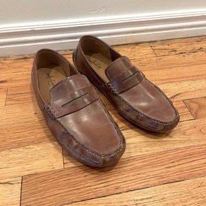 Clarks Ashmont Way Loafer - M’s 10 - Cognac Leather
